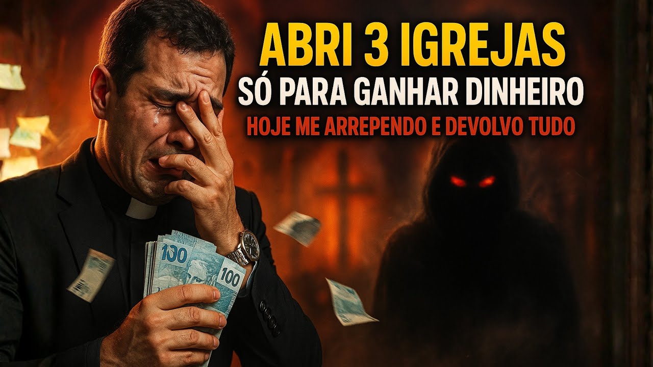 EX PASTOR REVELA: ABRI 3 IGREJAS SÓ PARA GANHAR DINHEIRO... HOJE ME ARREPENDO E DEVOLVO TUDO