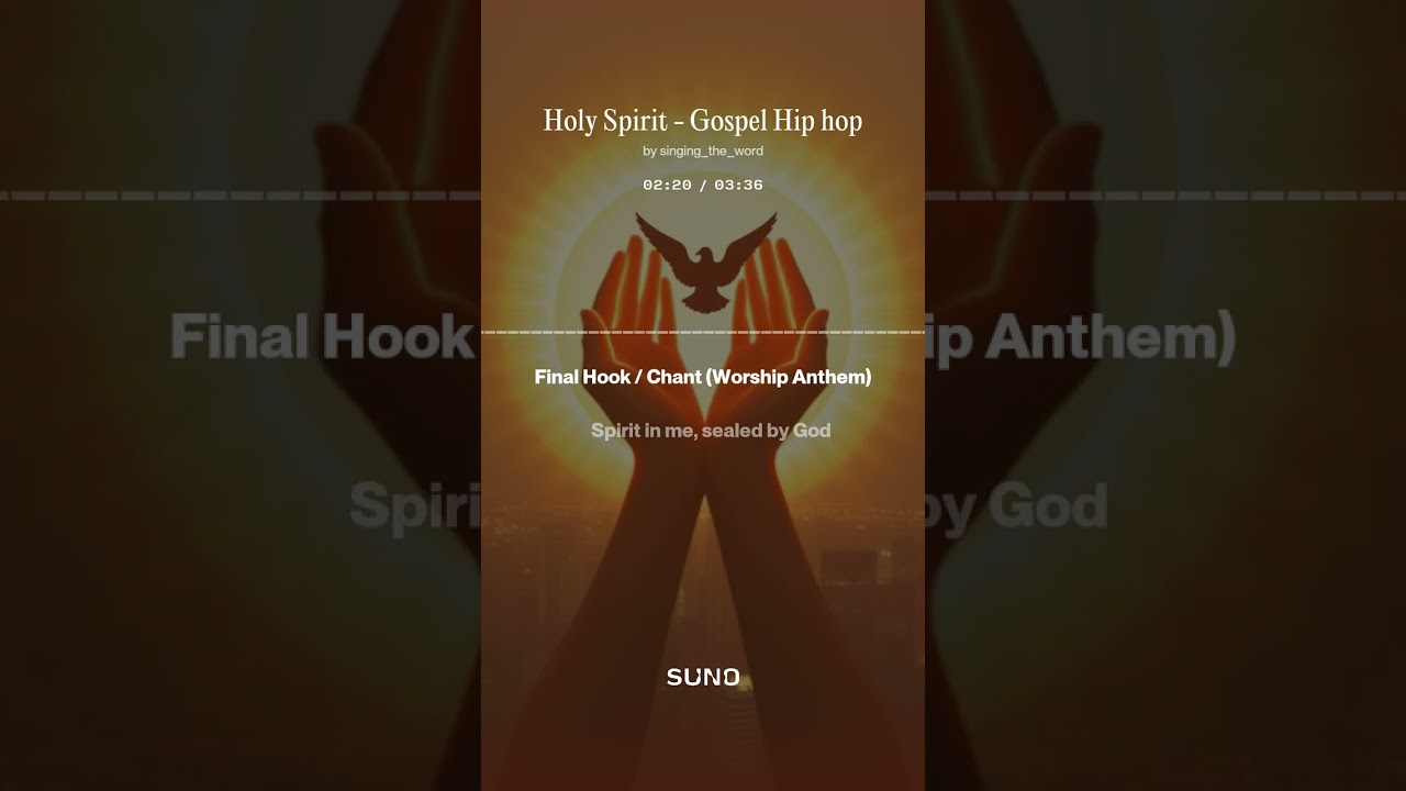 Holy Spirit   Gospel Hip hop