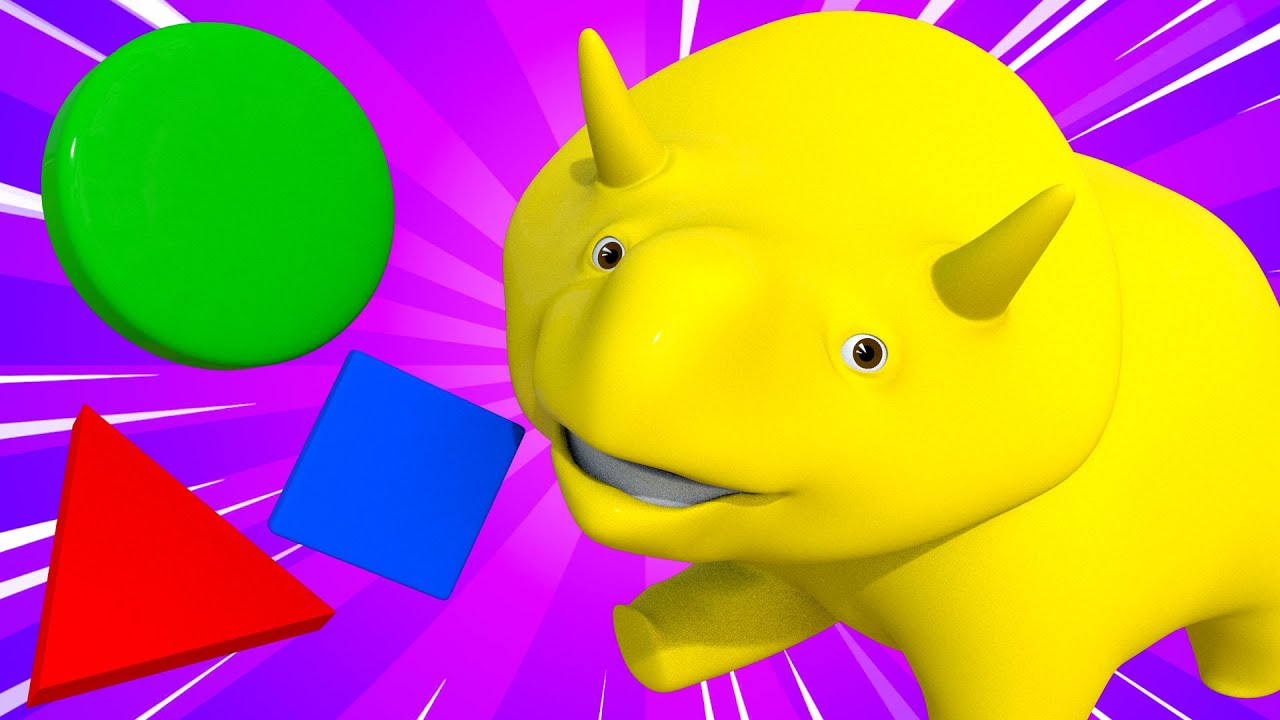 Dino il Dinosauro - Impara i Numeri con i Dolci -  👶 Cartone animato educativo per i bambini