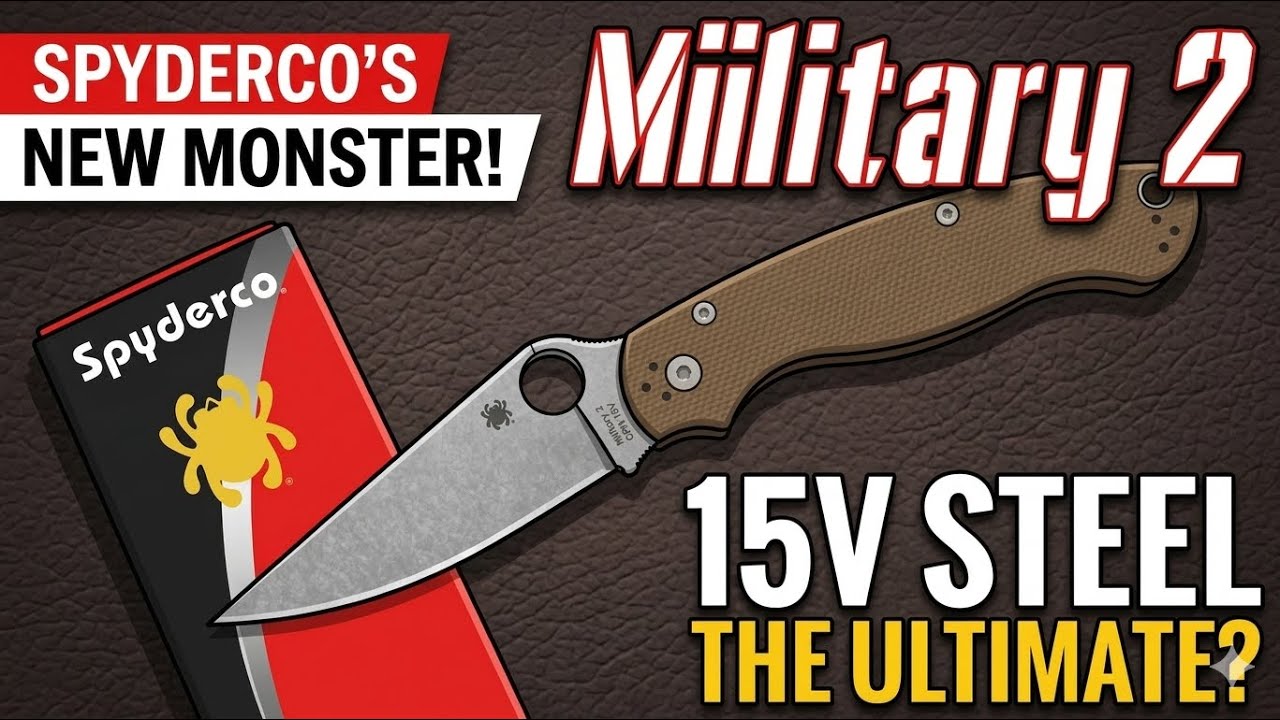 Spyderco Military 2 15v #spyderco #15v #edc #edcknife #shorts #youtubeshorts #foryou #ytshorts