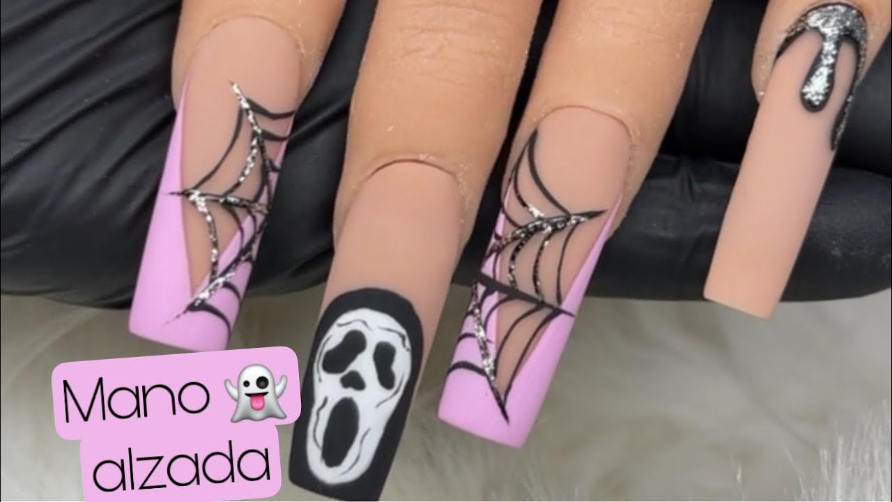 Diseño de UÑAS de halloween 🎃/ Jaayart