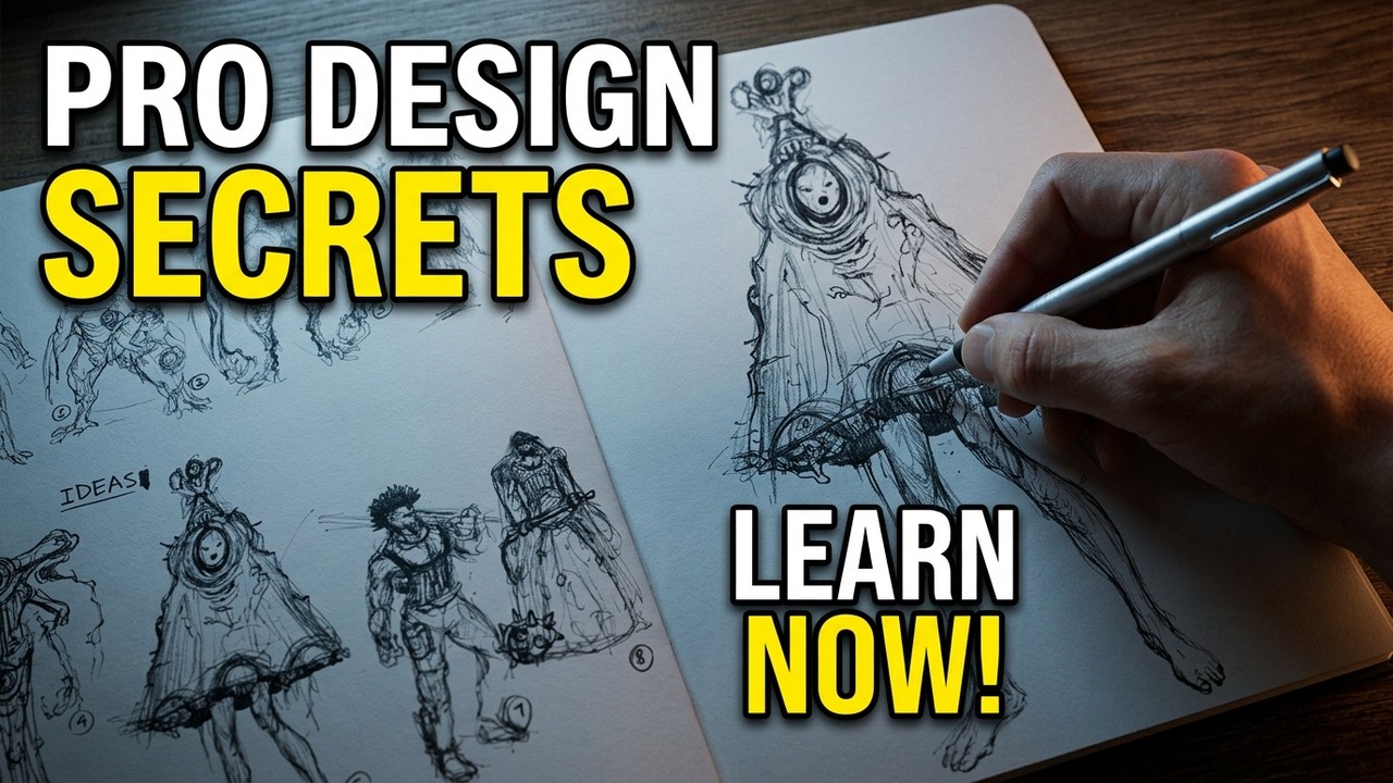 Learn Character Design Like a Game Concept Artist RIGHT NOW!