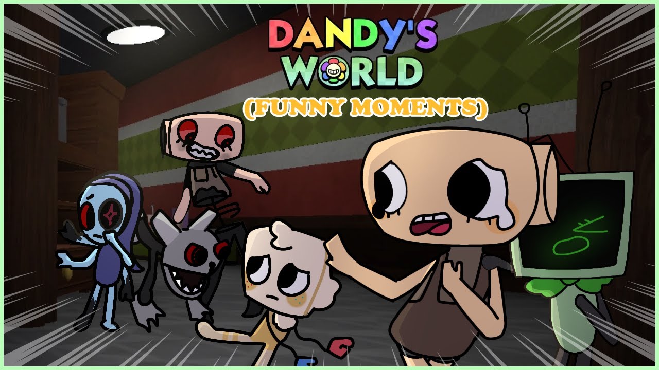 DANDY'S WORLD FUNNY MOMENTS AS SHELLY! 😹🌸 (THAT WAS SO PAINFUL😭)
