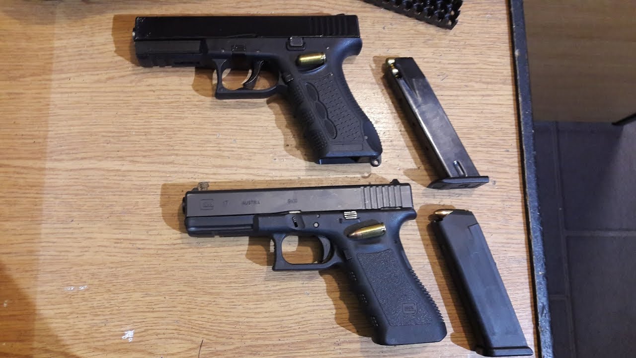 Force 917 против Glock 17