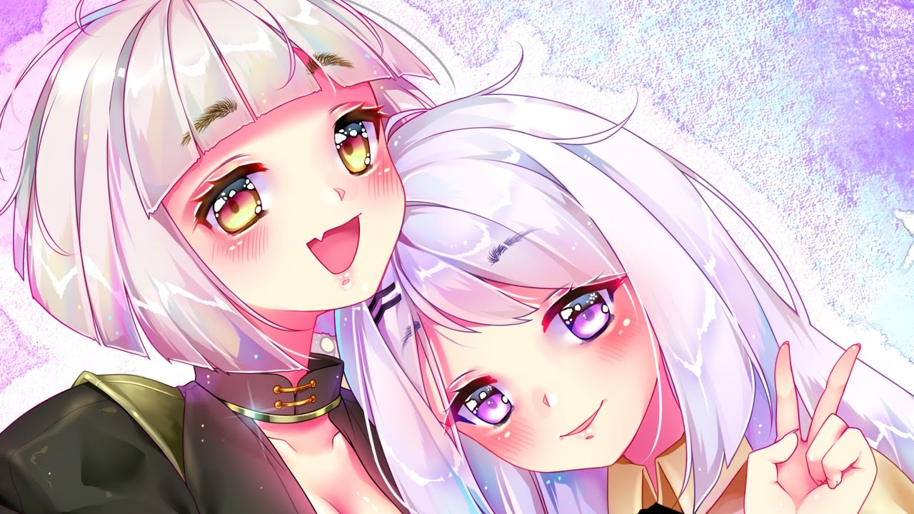 [Paint Tool SAI] Asami & Airi Speedpaint
