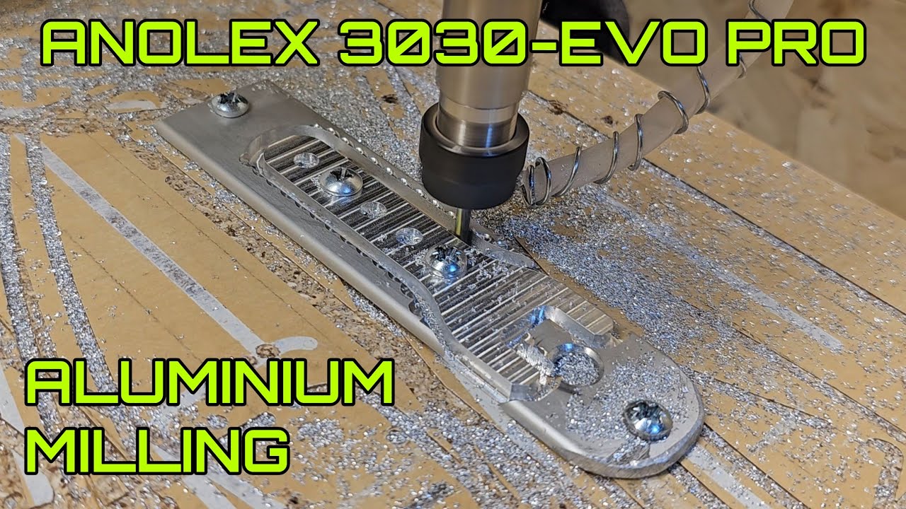 Anolex 3030-Evo Pro - Aluminum Cutting Test