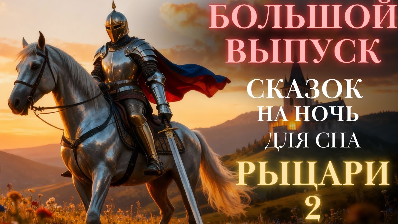 Большой Выпуск сказок о Рыцарях 2| Сказки на ночь для взрослых| Аудиосказки для сна| Быстро заснуть