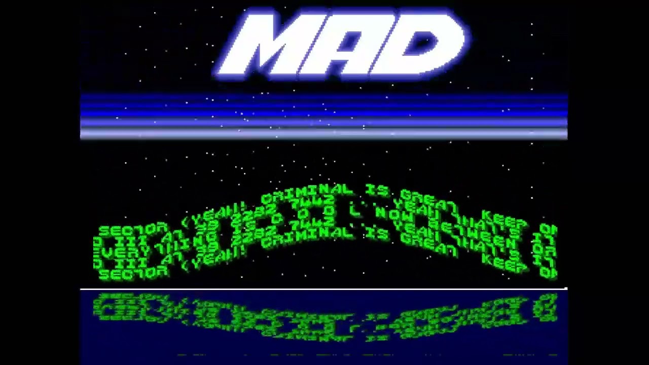 Amiga Cracktro Hot Rod by MAD (1990)