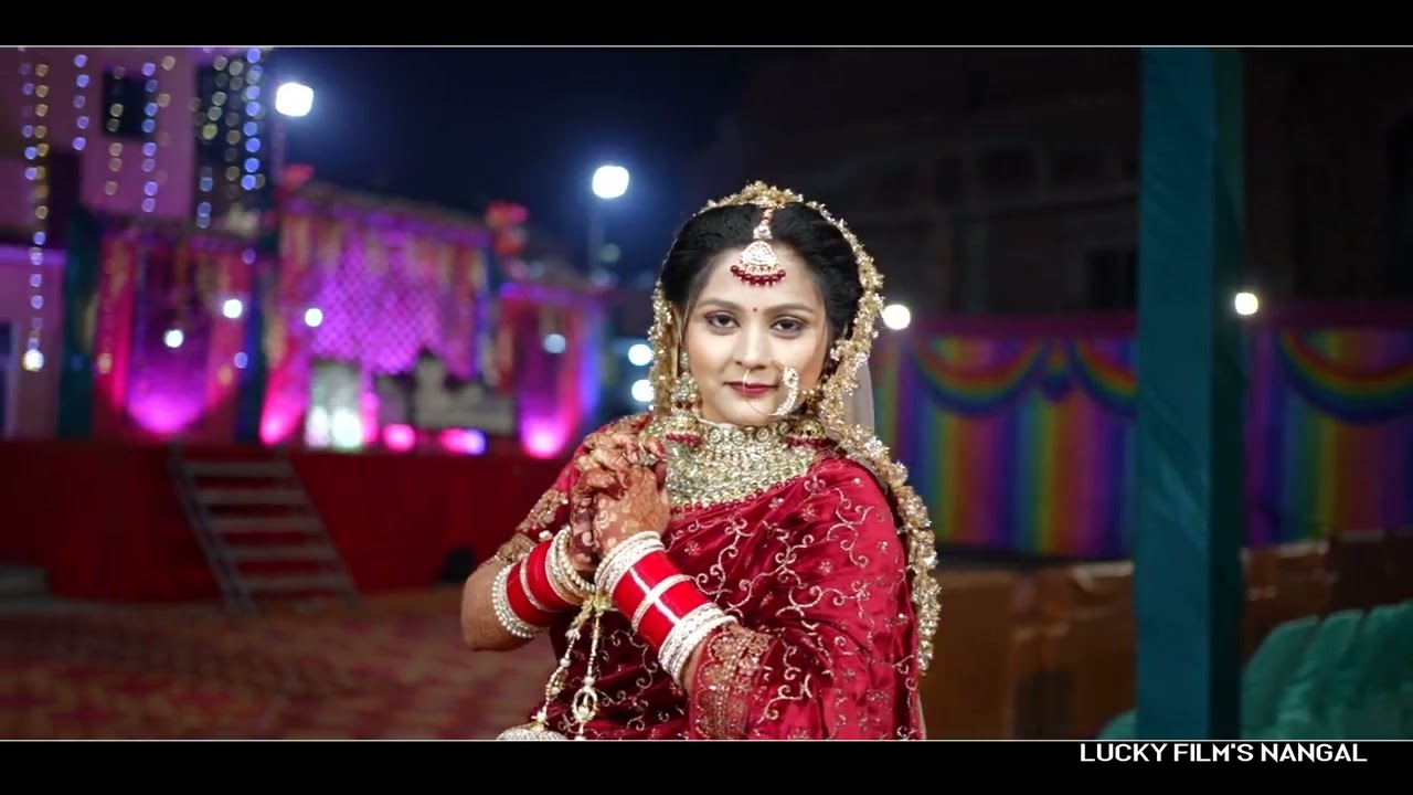 New wedding highlight\\ Shivani & Akshay by lucky by lucky film's Nangal//9876574552
