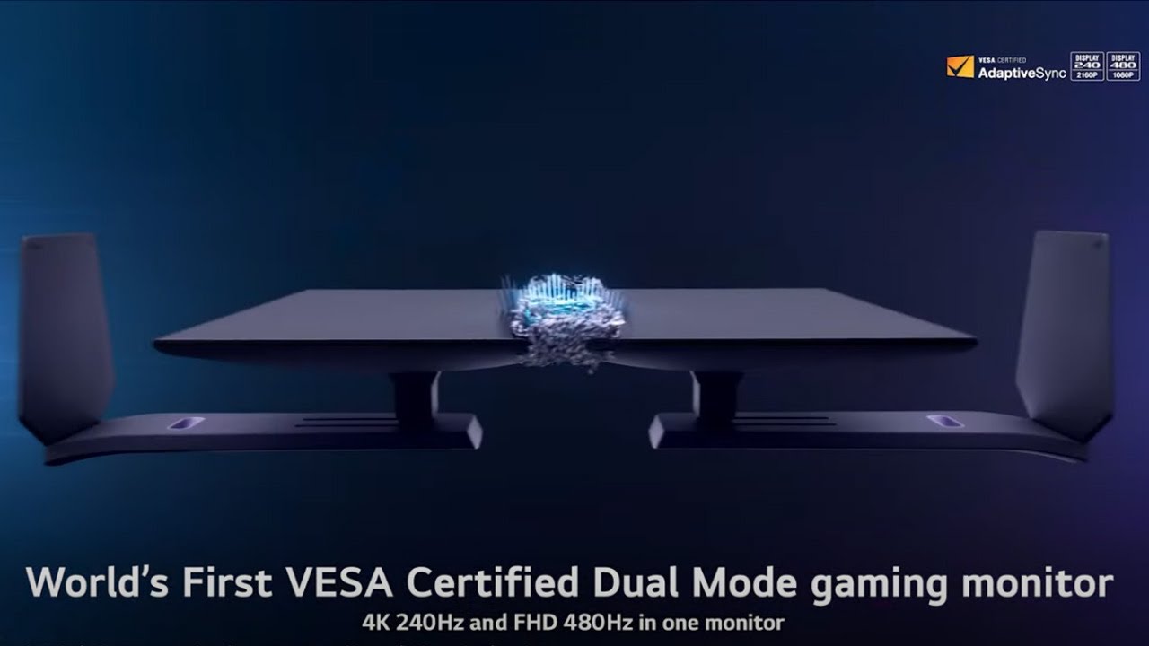 LG UltraGear™ OLED: 32GS95UE-B 32'': OLED gaming so fast it (480) Hz
