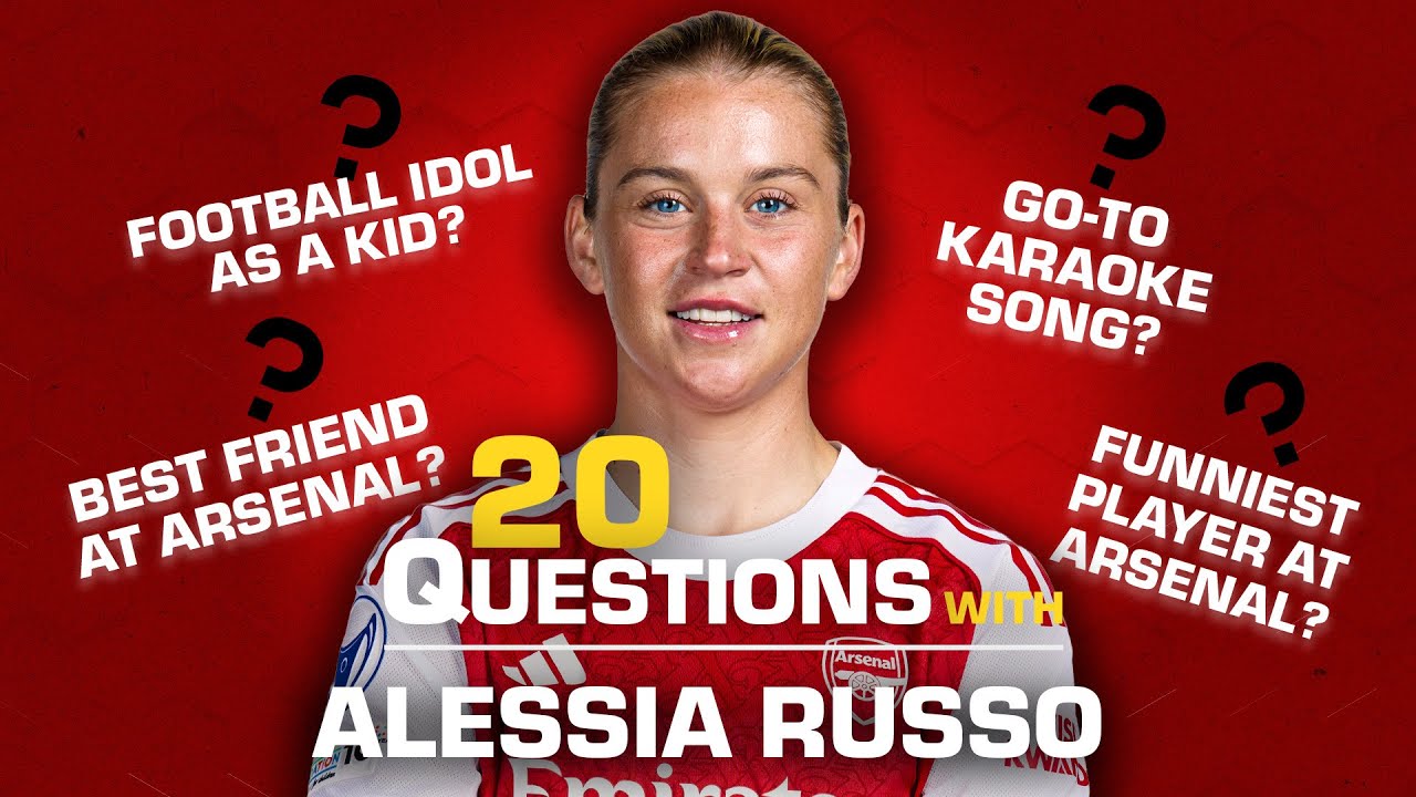Arsenal’s biggest prankster? Footballing idol? 20 Questions with Alessia Russo | ESPN FC