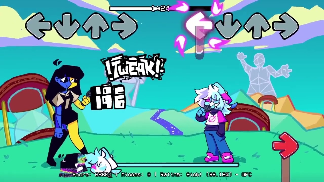 FNF: Weekly [CHECK NEWGROUNDS UPDATE] - Mental Temple [FC]