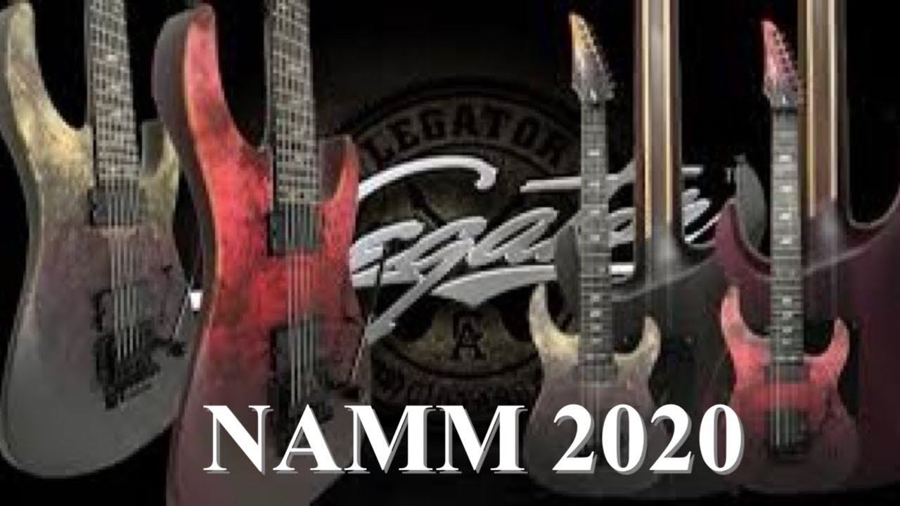 Legator гитары. Chris Poland (Ex- Megadeth). NAMM 2020