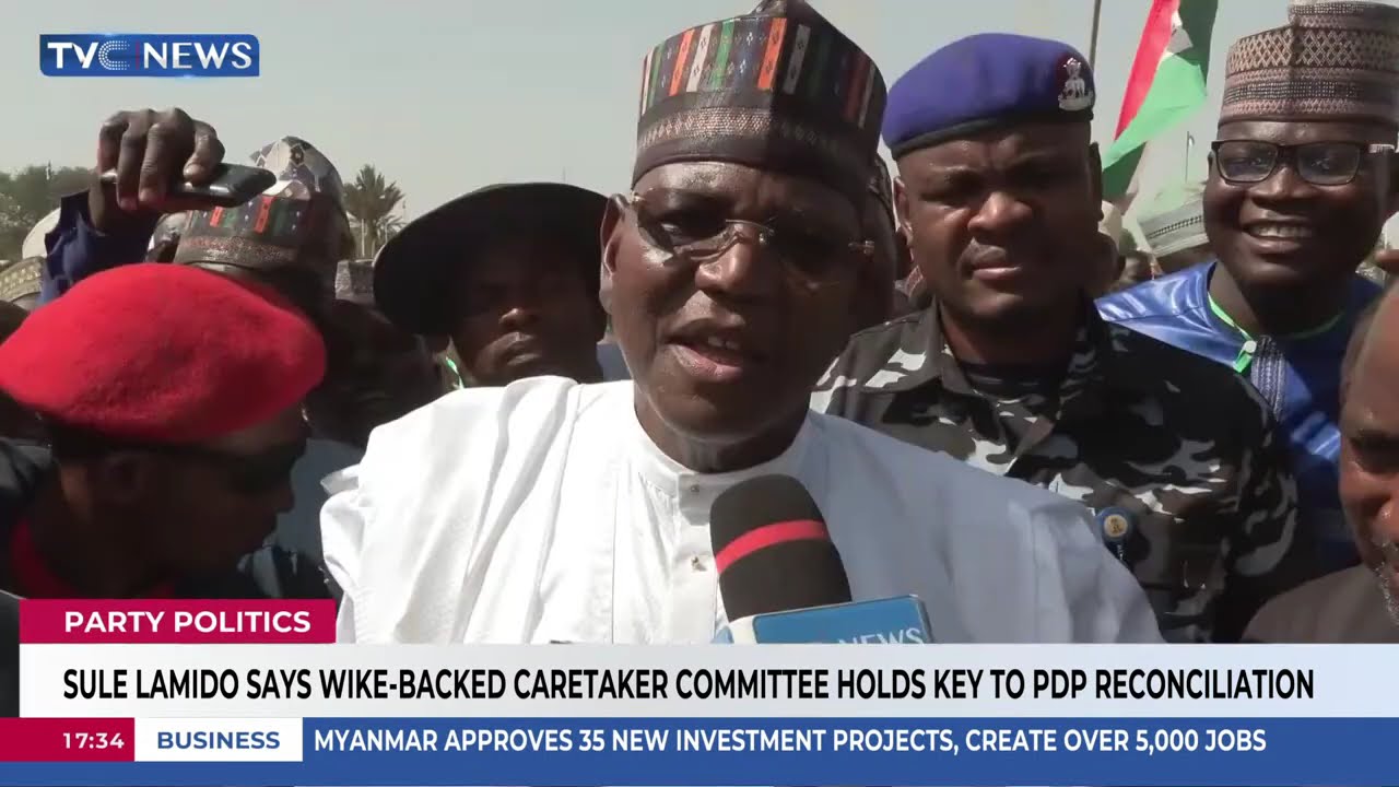 Sule Lamido Says Wike-Backed Caretaker Committee Holds Key To PDP Reconciliation