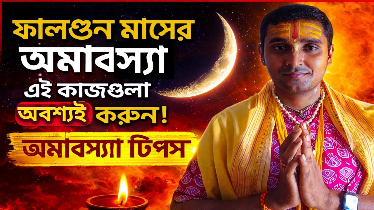 ফাল্গুন অমাবস্যা ২০২৬ সময়সূচি | February Amavasya 2026 Date and Time | Falguni Amavasya 2026