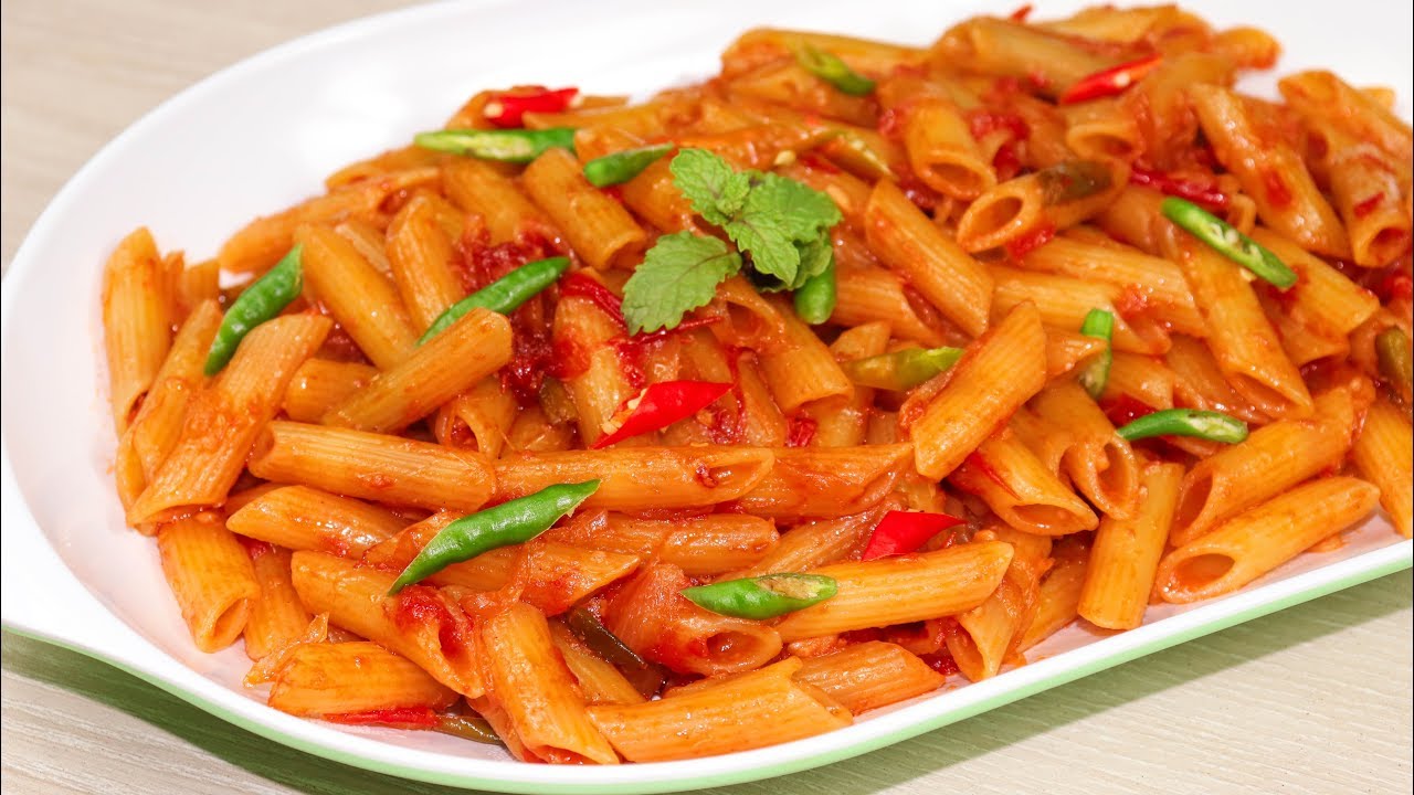 ঘরোয়া উপকরনে মজাদার পাস্তা রান্নার রেসিপি/Pasta Recipe Bangla/Pasta Recipes Veg/Pasta In Red Sauce