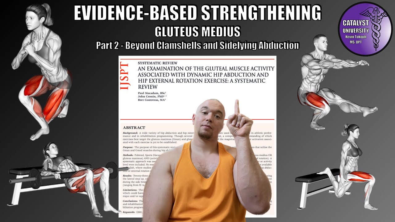 Evidence-Based Gluteus Medius Strengthening [Part 2] | Advanced Exercises