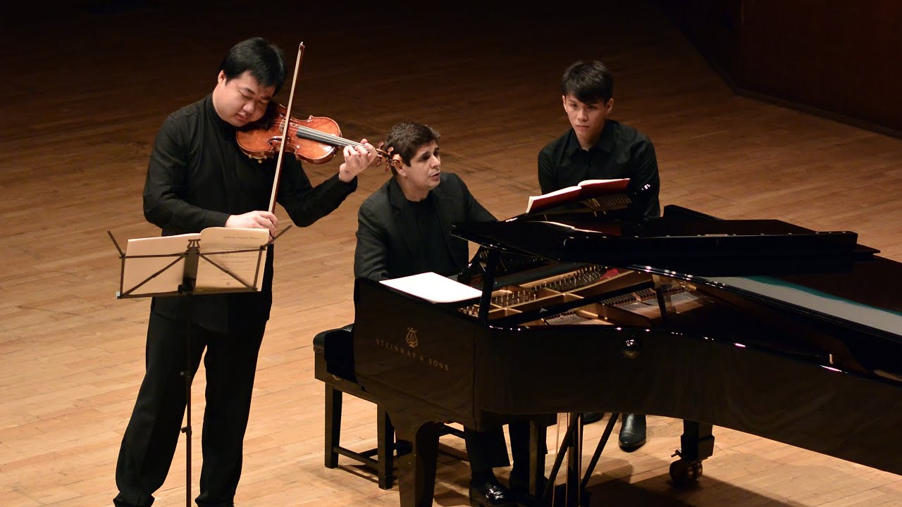 Beethoven Violin Sonata No. 1 in D / Ning Feng and Javier Perianes