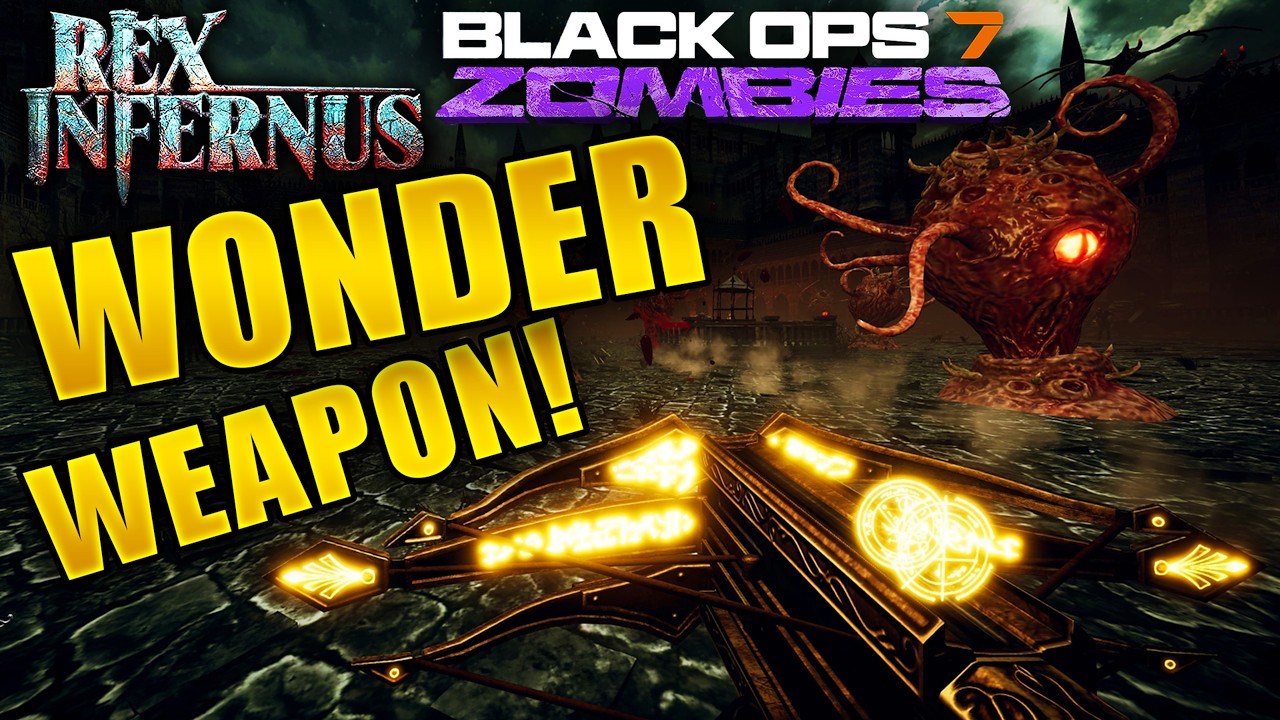 Rex Infernus Crossbow Elemental Wonder Weapon! 28 Minute Gameplay Breakdown! (Black Ops 7 Zombies)
