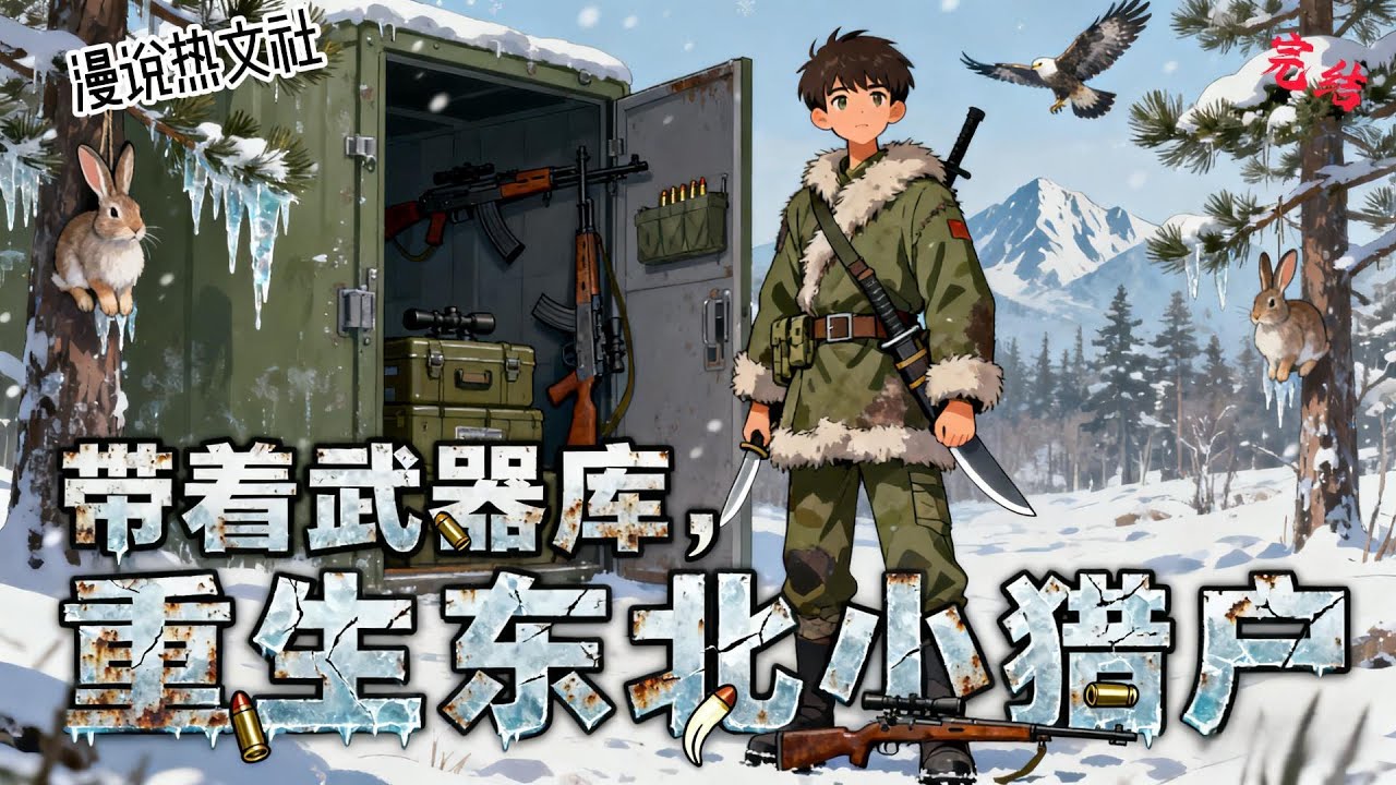 完结《带着武器库，重生东北小猎户》带着整个武器库，来到了东北，成为一个小猎户，前身窘迫的生活。因他的到来，逐渐走向巅峰。#穿越#空间#打脸