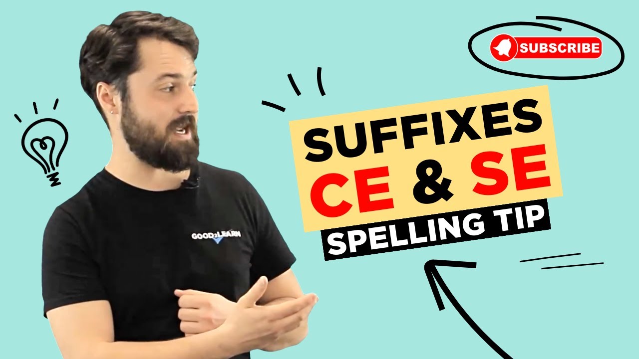 Suffixes 'ce' and 'se' Helpful Tip