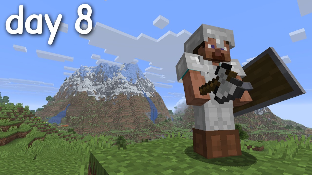 day 8 - I’m Traveling in Minecraft While Learning English