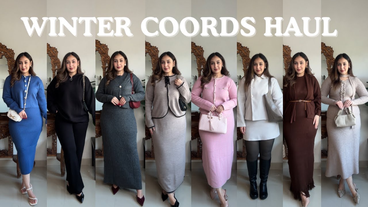 Наконец-то я нашла идеальные зимние комплекты ❄️✨ Теплые, стильные и недорогие | Покупки на Myntra 😍