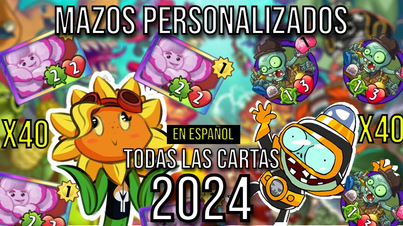 ¡CREA TUS PROPIOS MAZOS HACKEADOS EN PLANTS VS. ZOMBIES HEROES! ¡DESBLOQUEA TODAS LAS CARTAS! | 2024