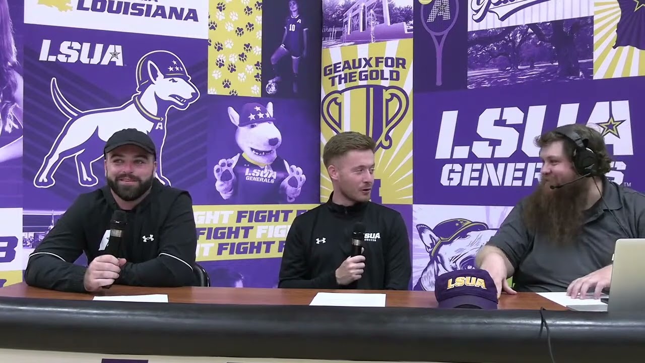 Generals Report Coaches Show - Mark Hammond (WSOC) and Mackenzie Young (MSOC)