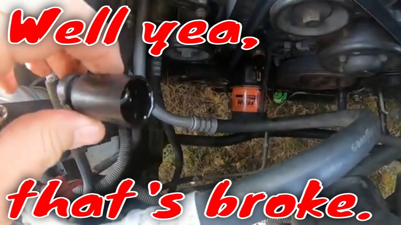 Camaro 3.8 oil pressure switch broke.