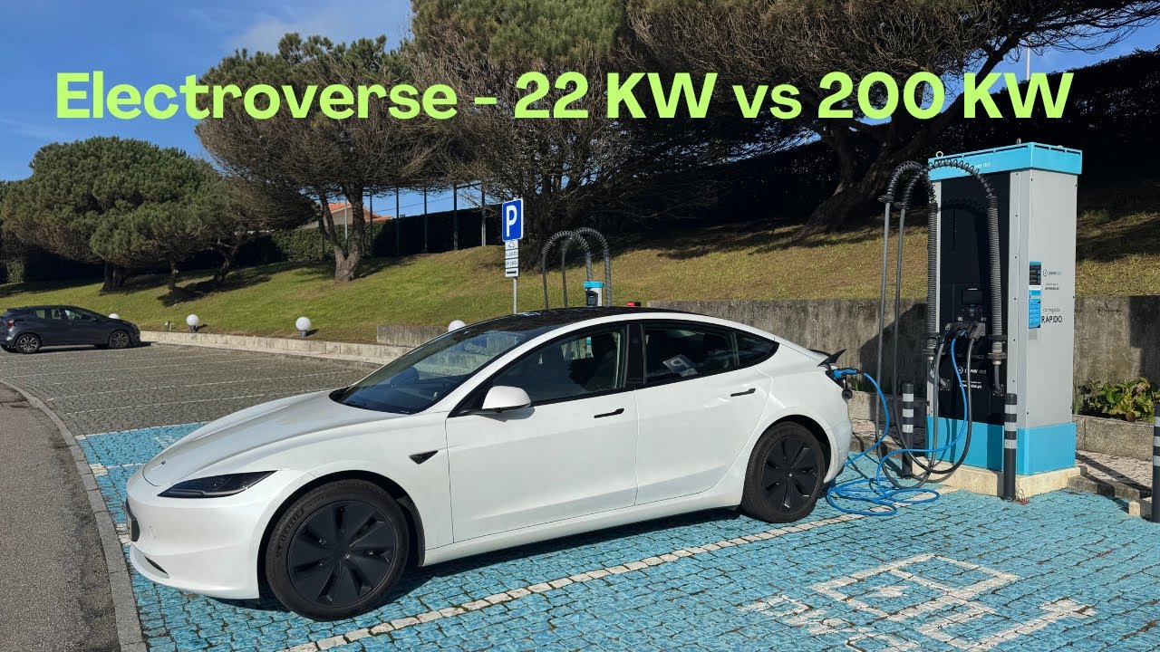 ELECTROVERSE - A Verdade SURPREENDENTE Sobre Carregamento de 22kW em Carros Elétricos