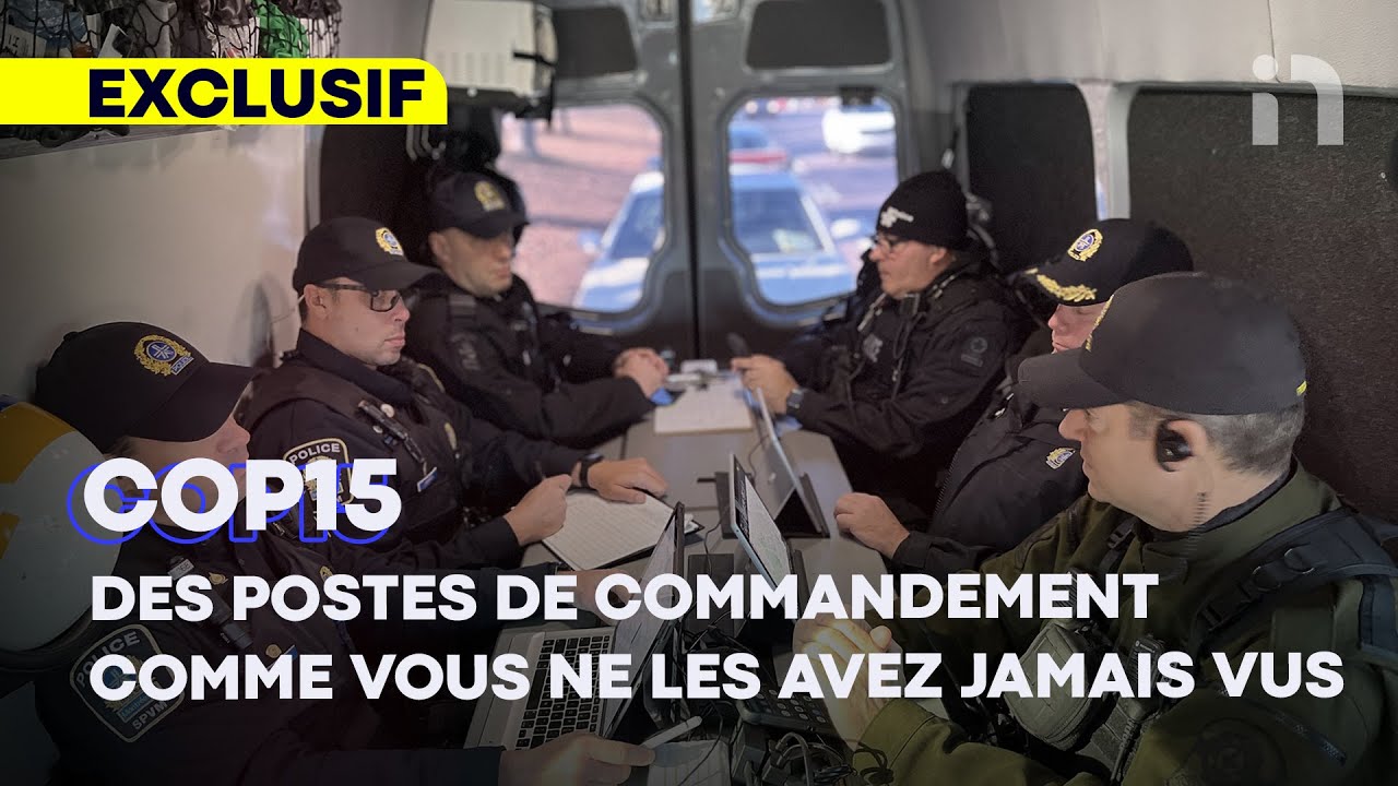COP15 | Des postes de commandement comme vous ne les avez jamais vus