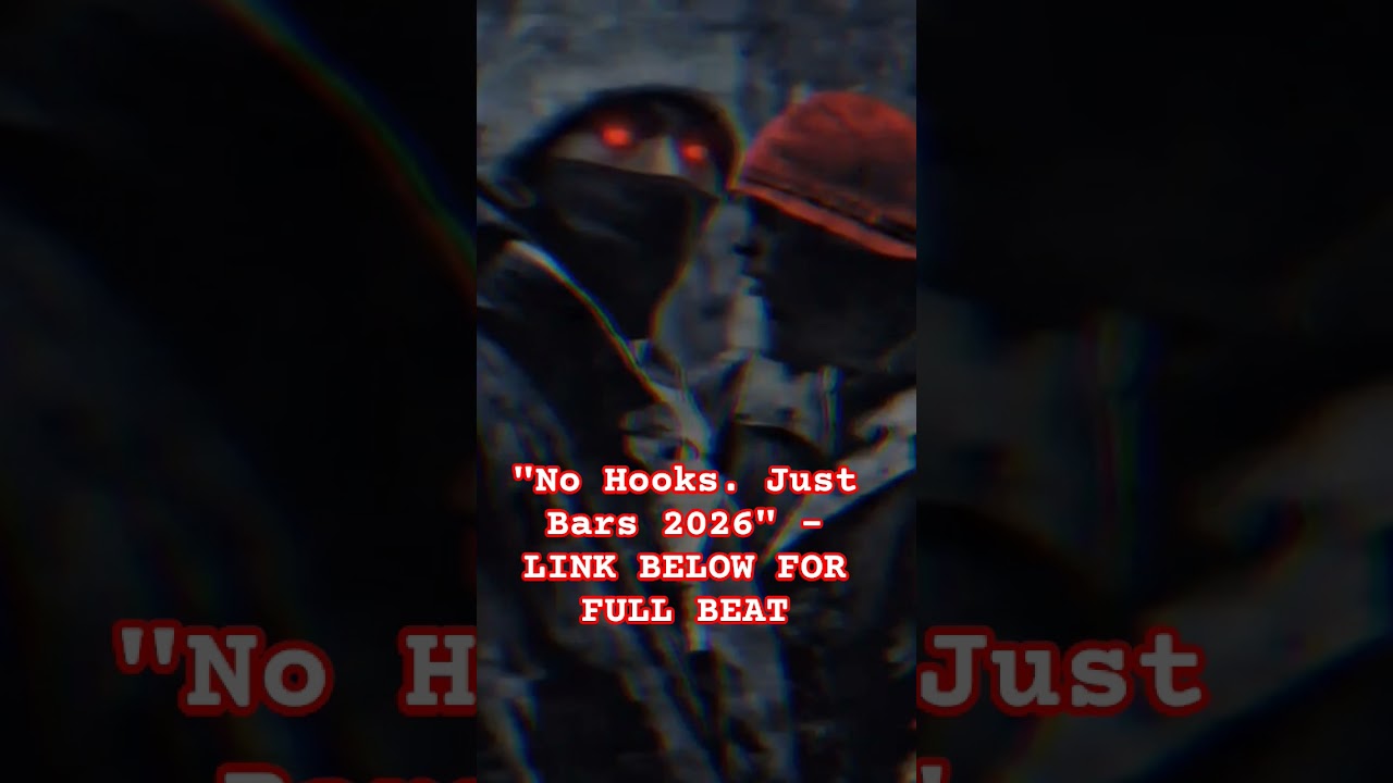 No Hooks. Just Bars. Freestyle Type Beat 2026