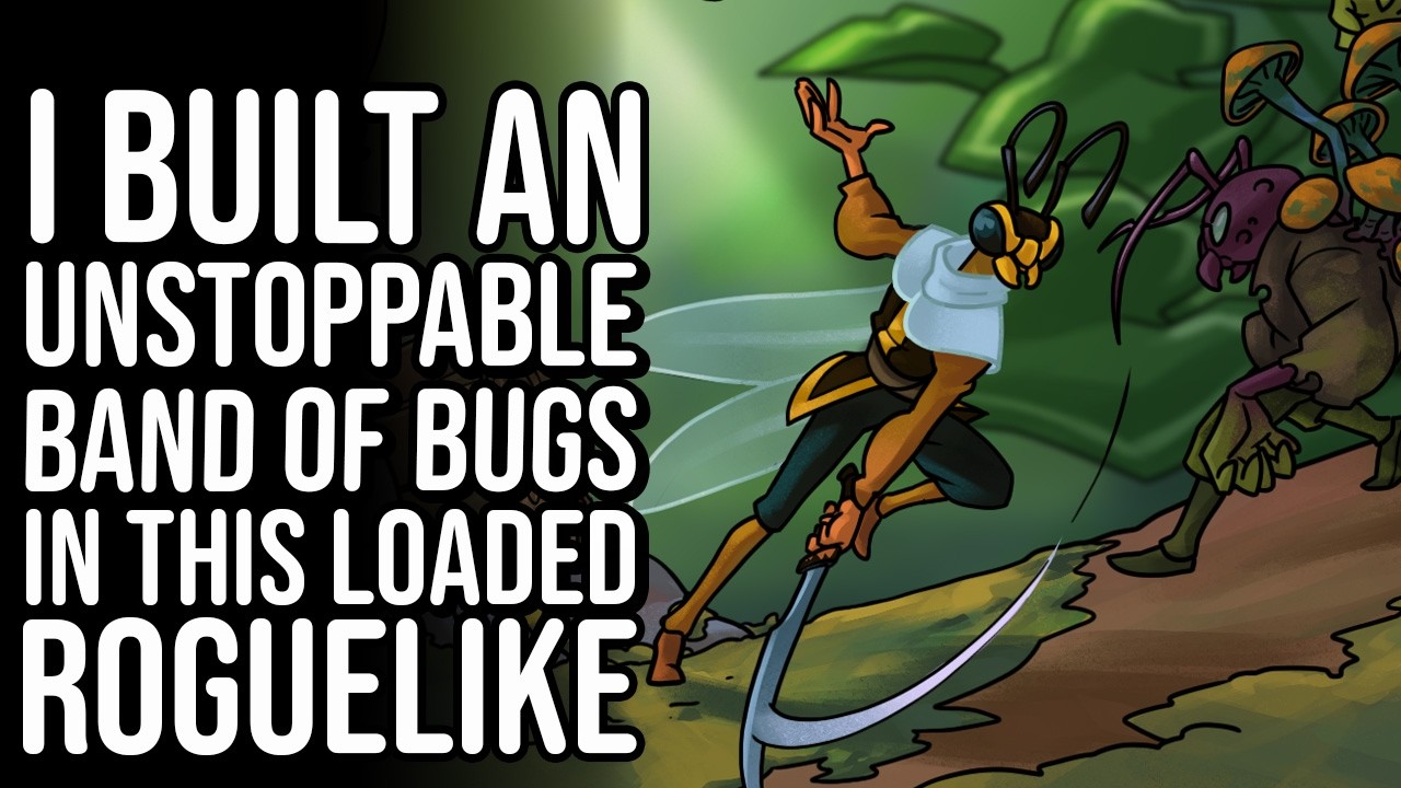 Building an ARMY OF ROCK BUGS in this TOP TIER Roguelike! - Hive Blight UPDATE