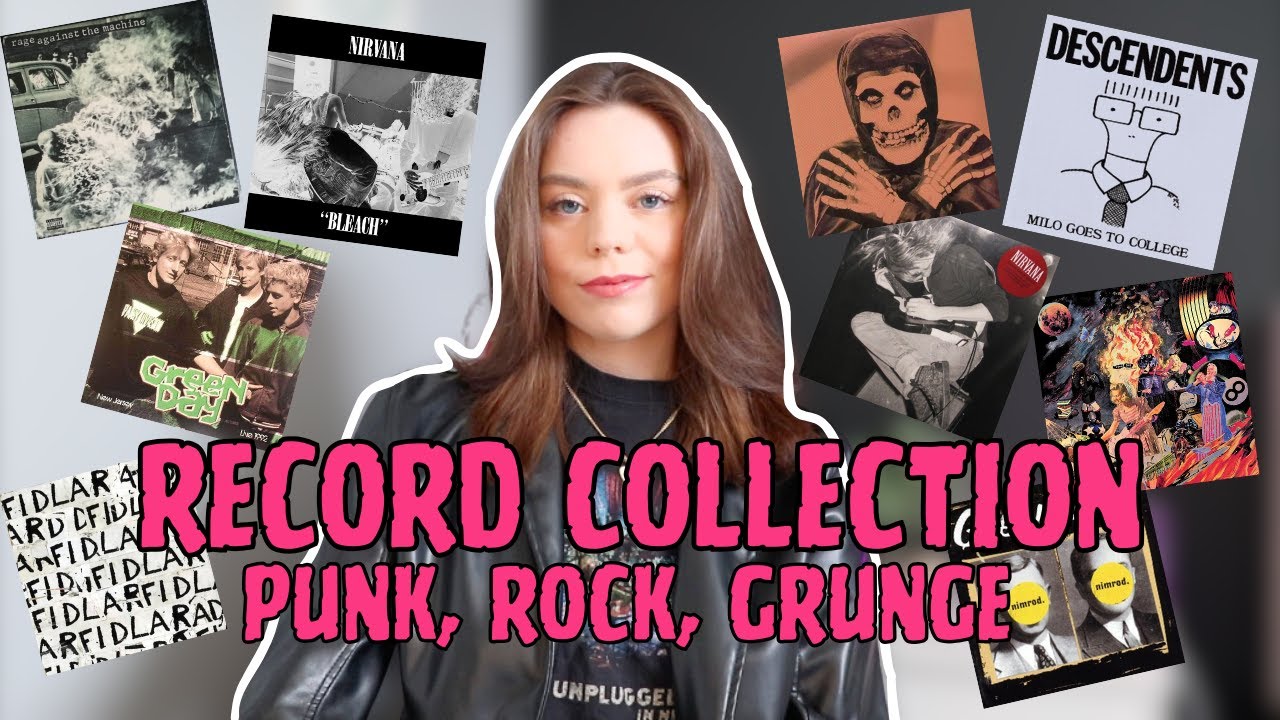 Моя коллекция пластинок: панк, рок и гранж | Misfits, Descendents, Green Day и другие!
