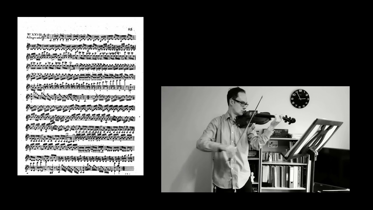Federigo Fiorillo - Etude (or Caprice) no.28