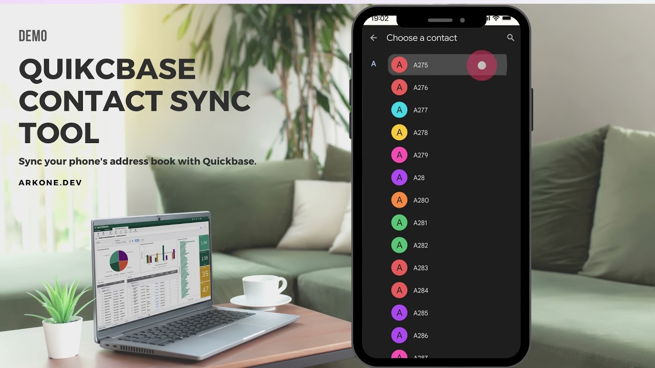Sync your Phone Contacts with your Quickbase Record - QB Kit  Mobile App (Add-on)