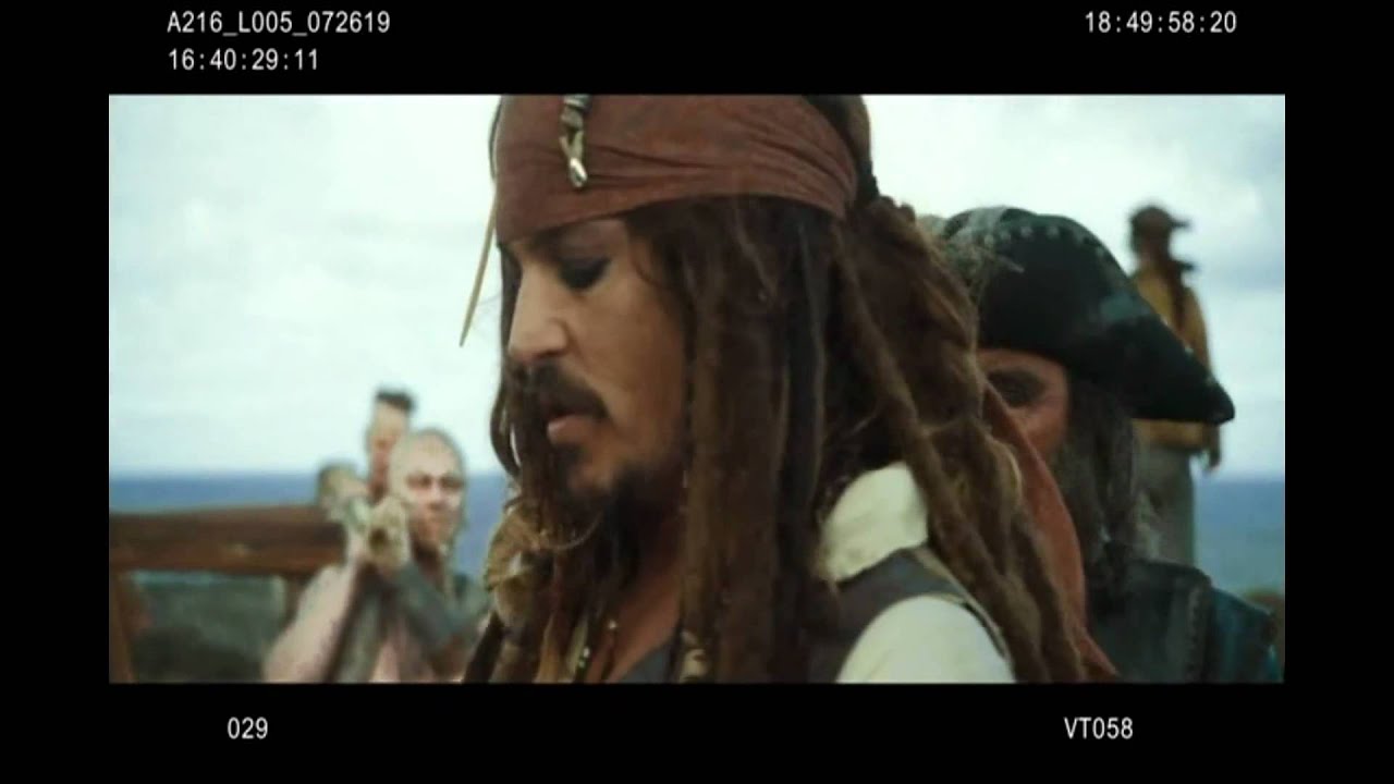 Pirates of the Caribbean 4 .On Stranger Tides  - Bloopers