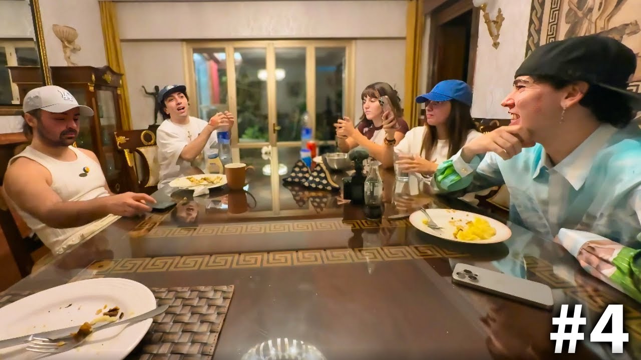 DESAYUNANDO CON LOS PIBES 😎🔥 EN LA CASA MADRID #4