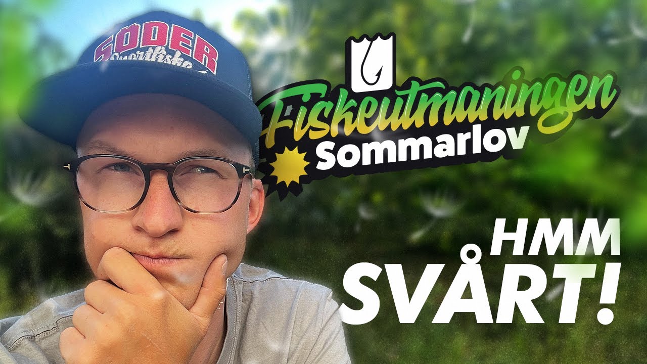 Klarar Erik Petersson Fiskeutmaningen sommarlov?
