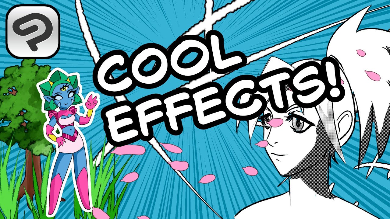 Learn BORDER and TONE || Layer Properties, Comics, Effects, Sticker [Clip Studio Paint]