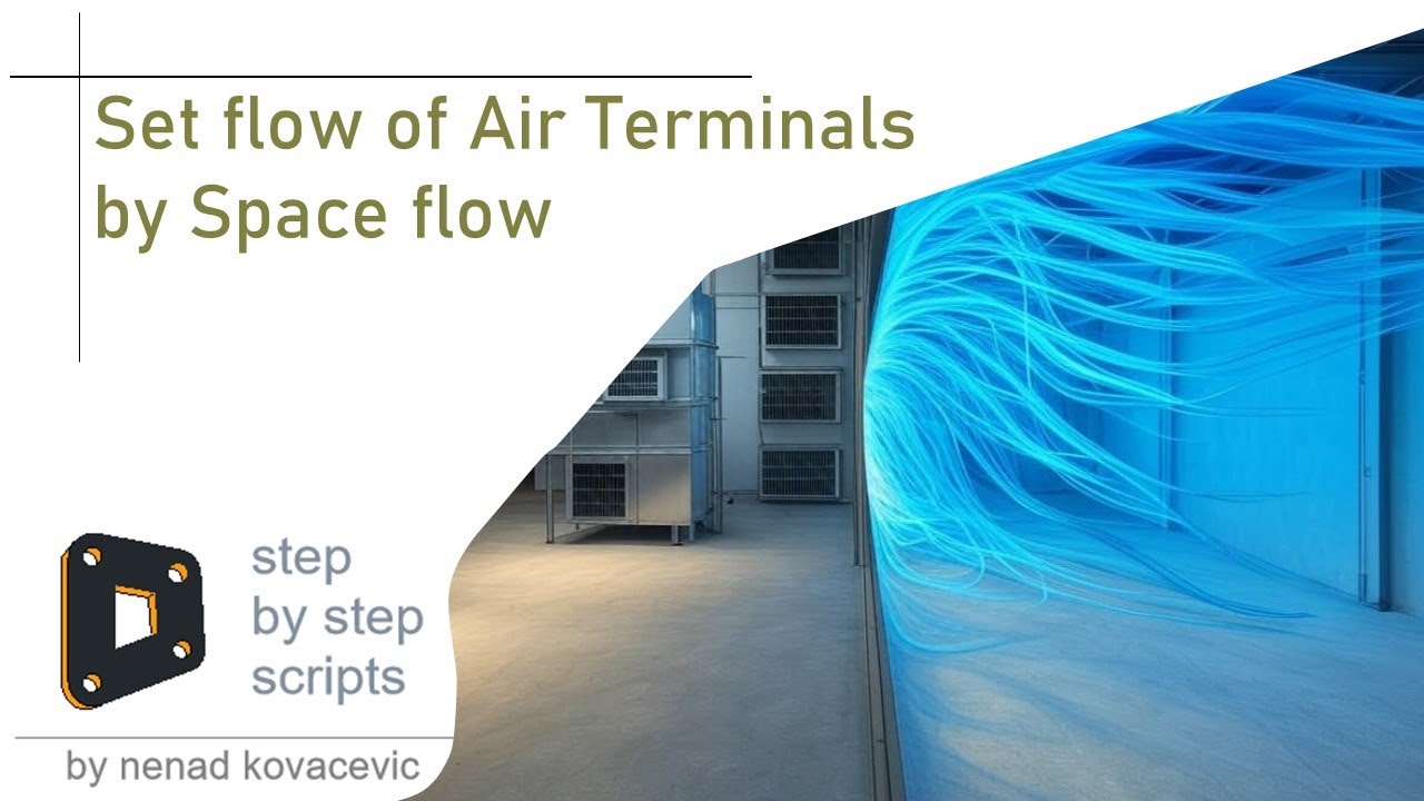 Set Air Terminals flow by Space flow