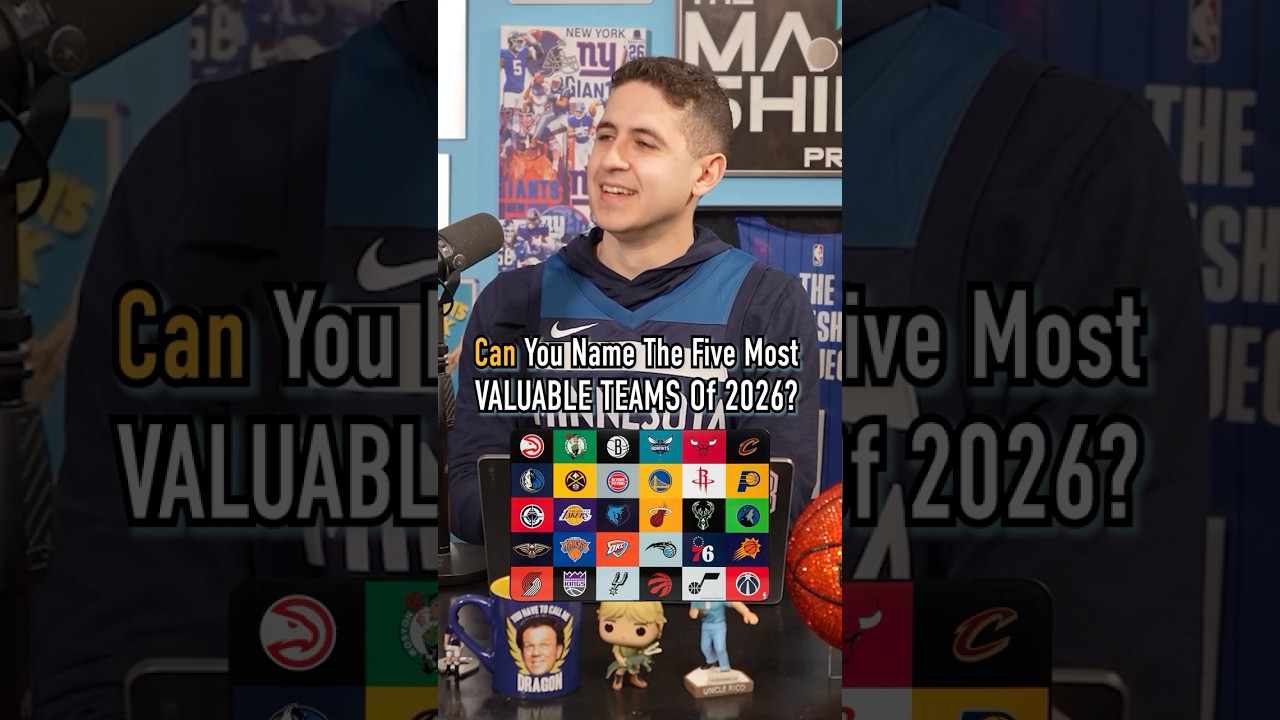 Сможете ли вы назвать пять самых ценных команд 2026 года? #шорты #баскетбол #нба