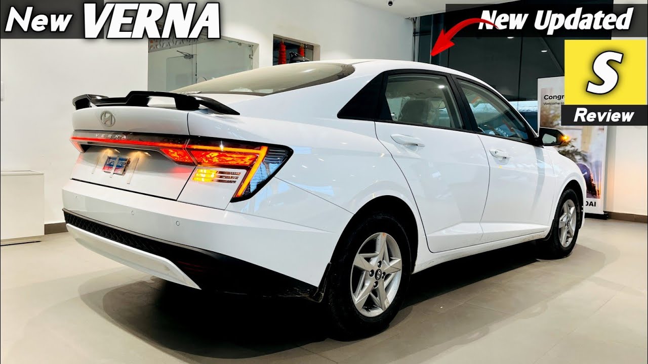 New Hyundai Verna S Variant 2025 ❣️| Updated Hyundai Verna S Sunroof Review !! Price • Features 😍|