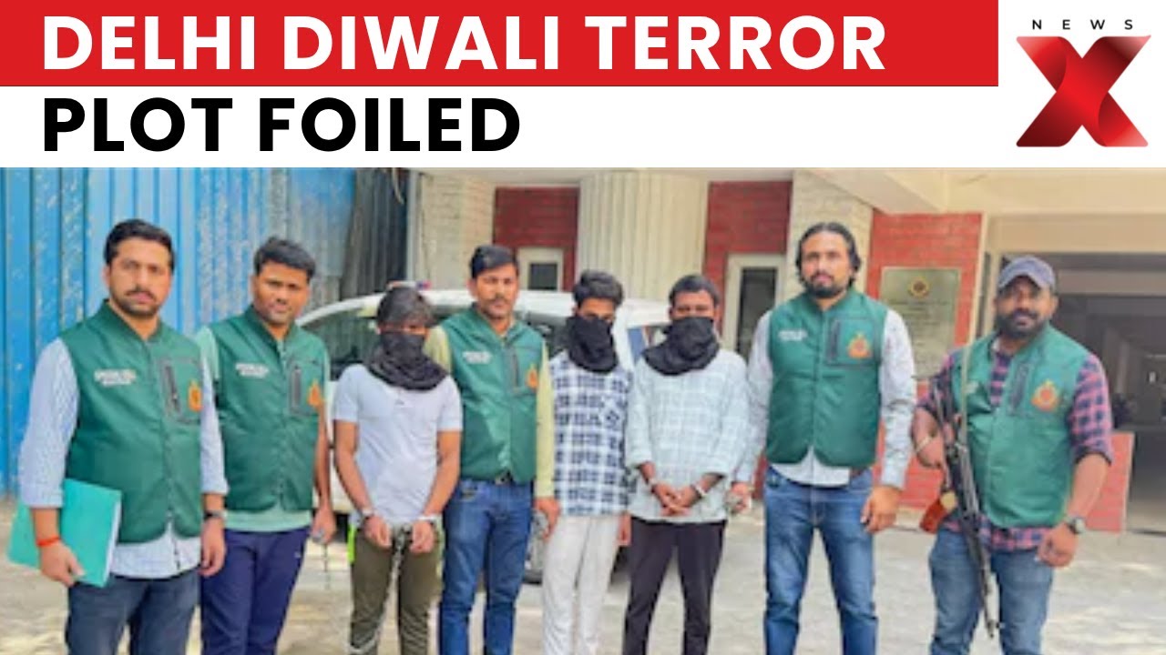 Delhi Diwali Terror Plot Foiled: ISIS Suspects Target Mall & Park, Handlers Traced | NewsX
