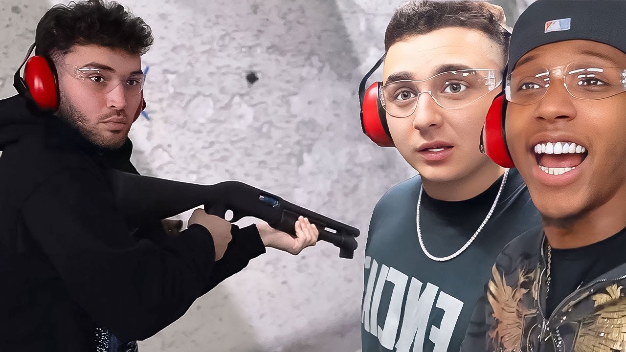 Adin Ross Takes FaZe to The Gun Range!