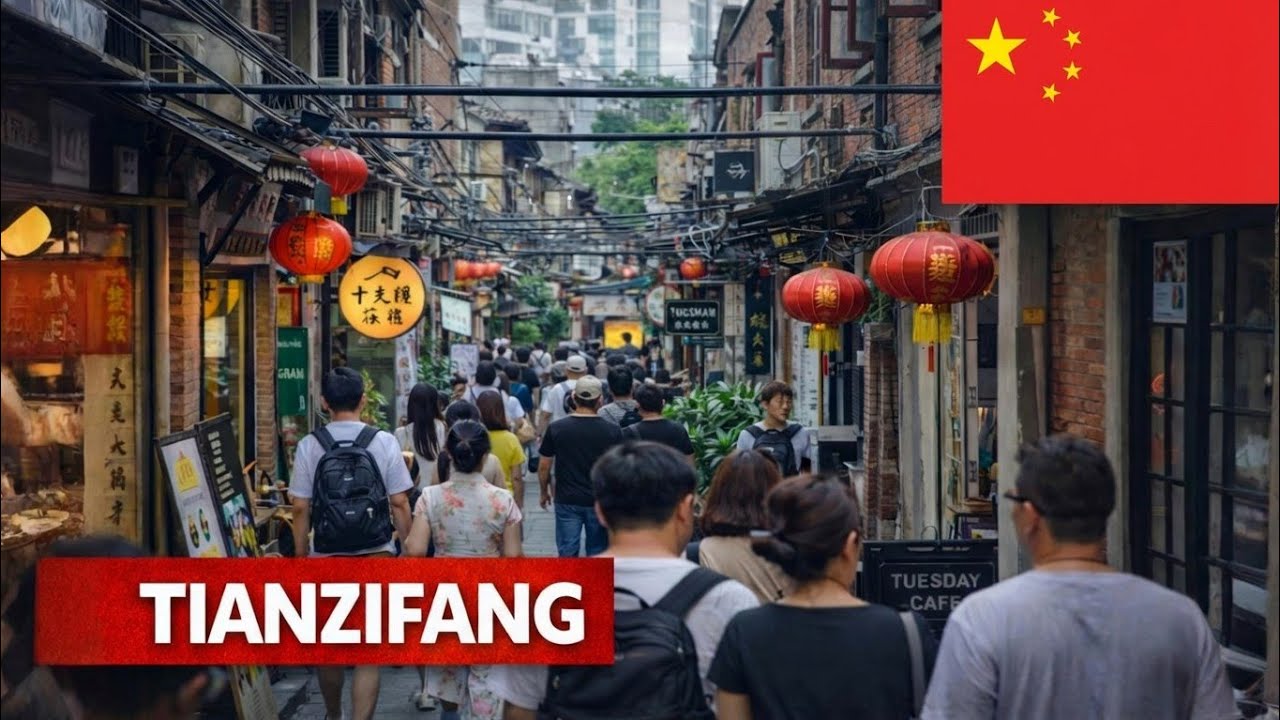 Explore Shanghai's Old French District on Foot ● China Walking Tour #shanghai #china #tianzifang