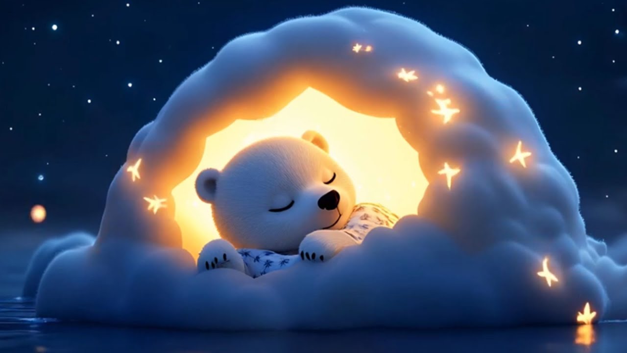 Polar Bear Dreams 🐻&zwj;❄️ &mdash; Relaxing Piano 🌙 for Deep Sleep, Stress Relief & Winter Calm (No Ads)