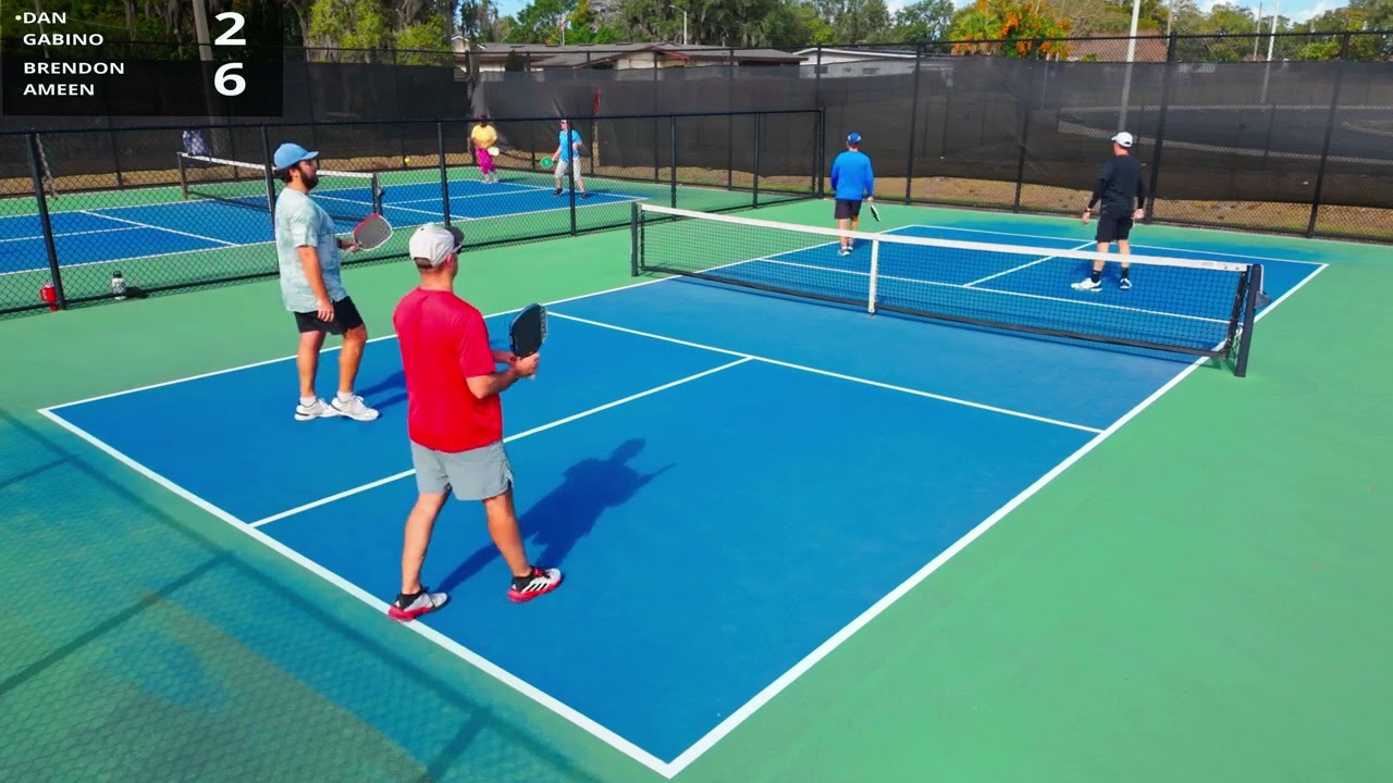 Seniors vs Younger Players 4.5+ Men's Doubles Pickleball