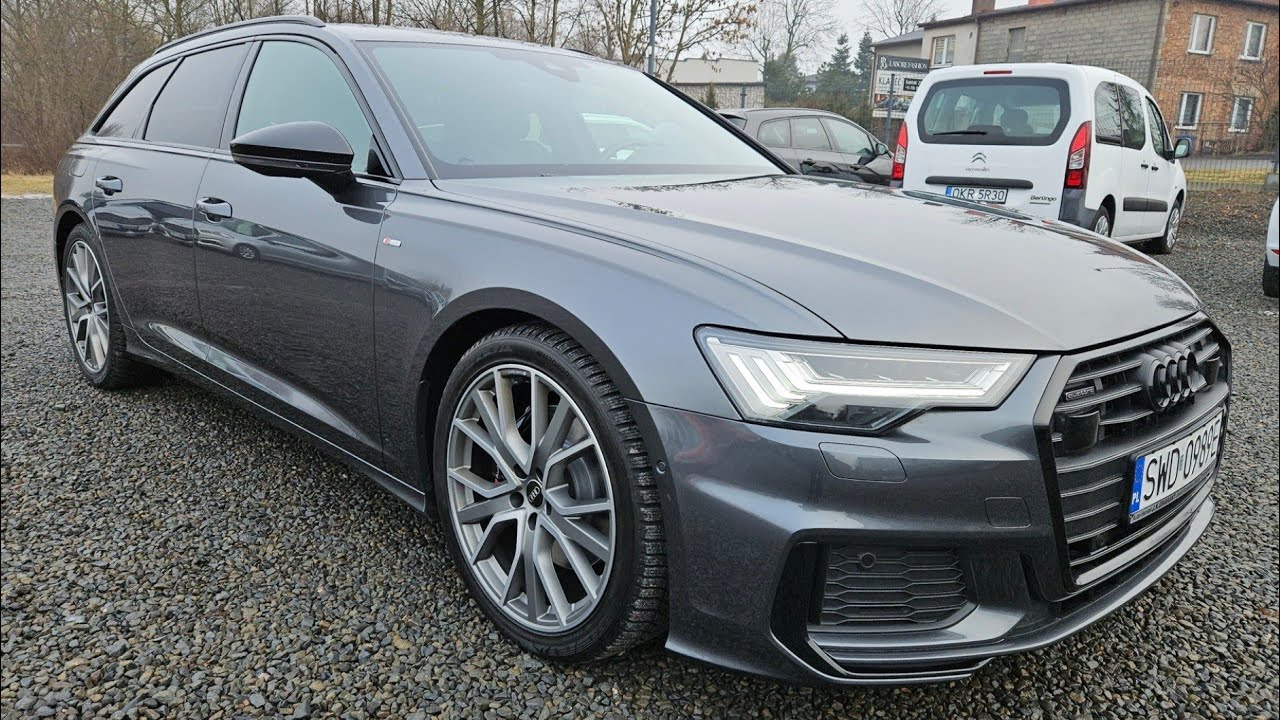 Audi A6 C8 S-LINE AVANT 50 TDI 286KM SALON POLSKA Produkcja 2022r Przebieg 54.000km ASO Bezwypadkowy